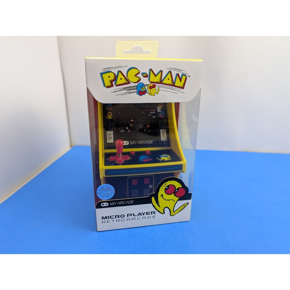 My Arcade Pac-Man Micro Player Retro Arcade Cabinet DGUNL-3220 New Sealed